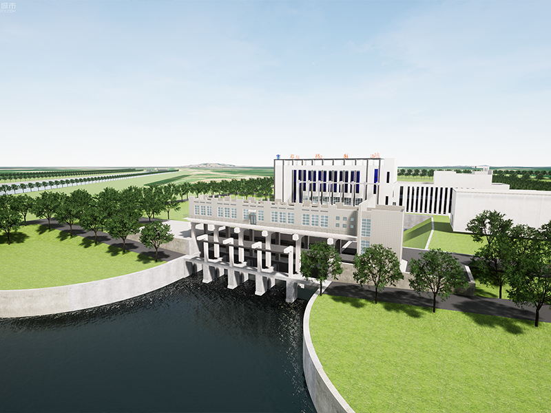 數字孿生南水北調鄧樓泵站建設1-完成鄧樓泵站基礎設施建設，補充視頻監控、算例服務器、網絡硬盤錄像機等硬件設施建設